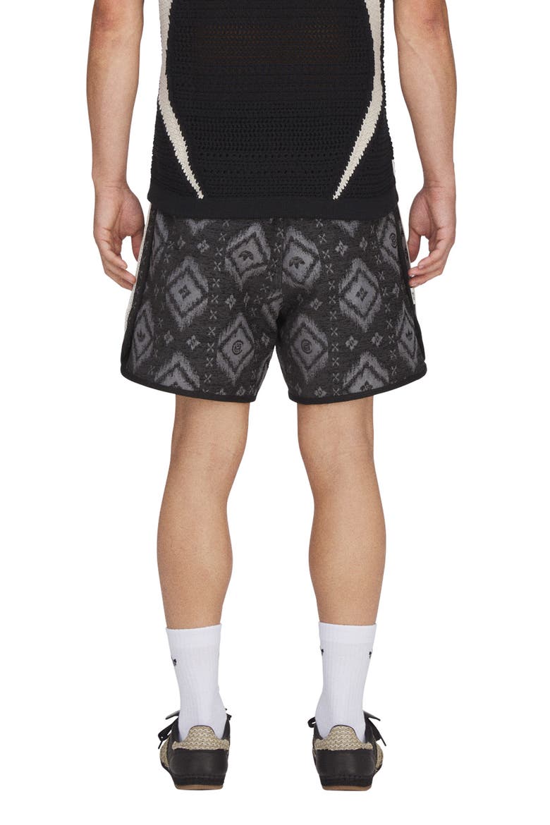 x CLOT Ikat Drawstring Shorts, Alternate, color, CARBON