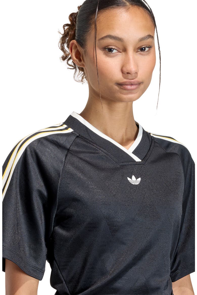 Side Ruched Jersey, Alternate, color, BLACK