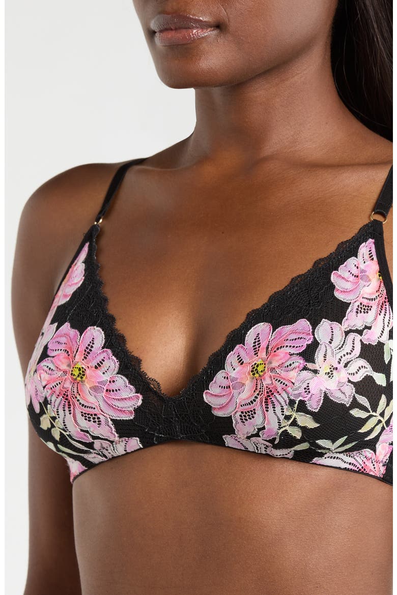 Lace Bralette, Alternate, color, PRINTED PRIMROSE