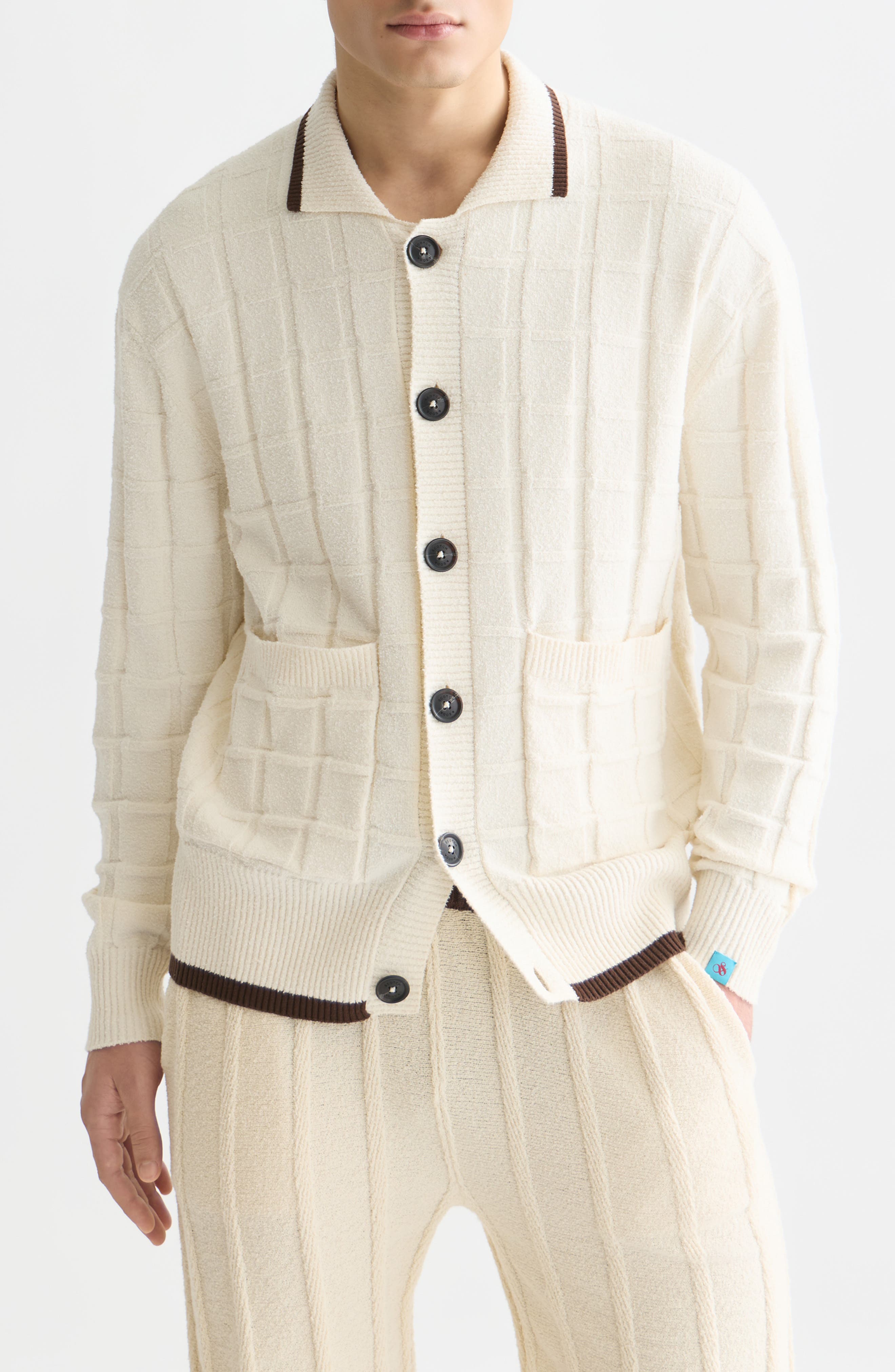 Structure Boucle Cardigan