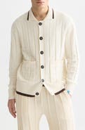 Scotch & Soda Structure Bouclé Cardigan