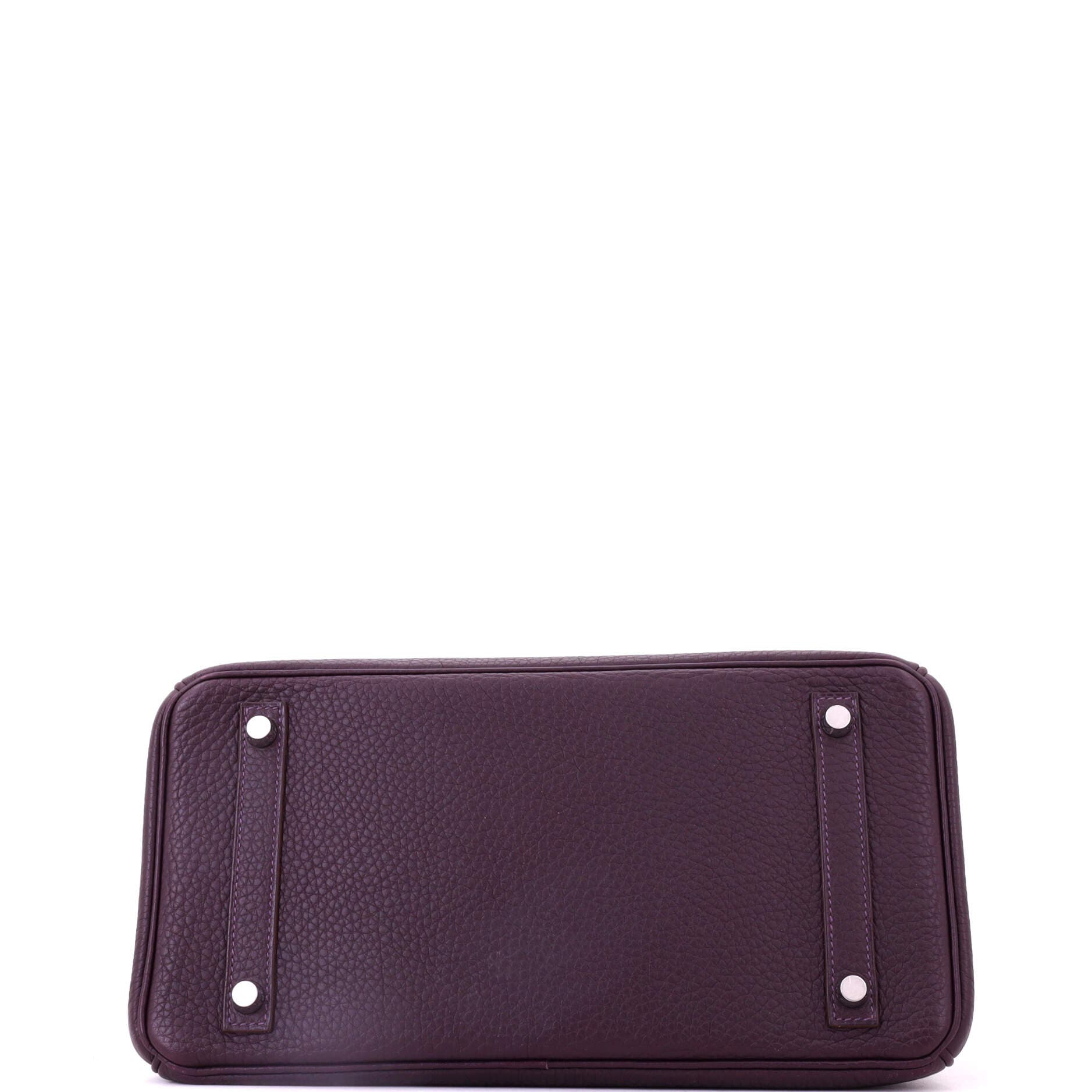 81034712 Birkin Handbag Purple Togo with Palladium Hardware 30, Alternate, color, 