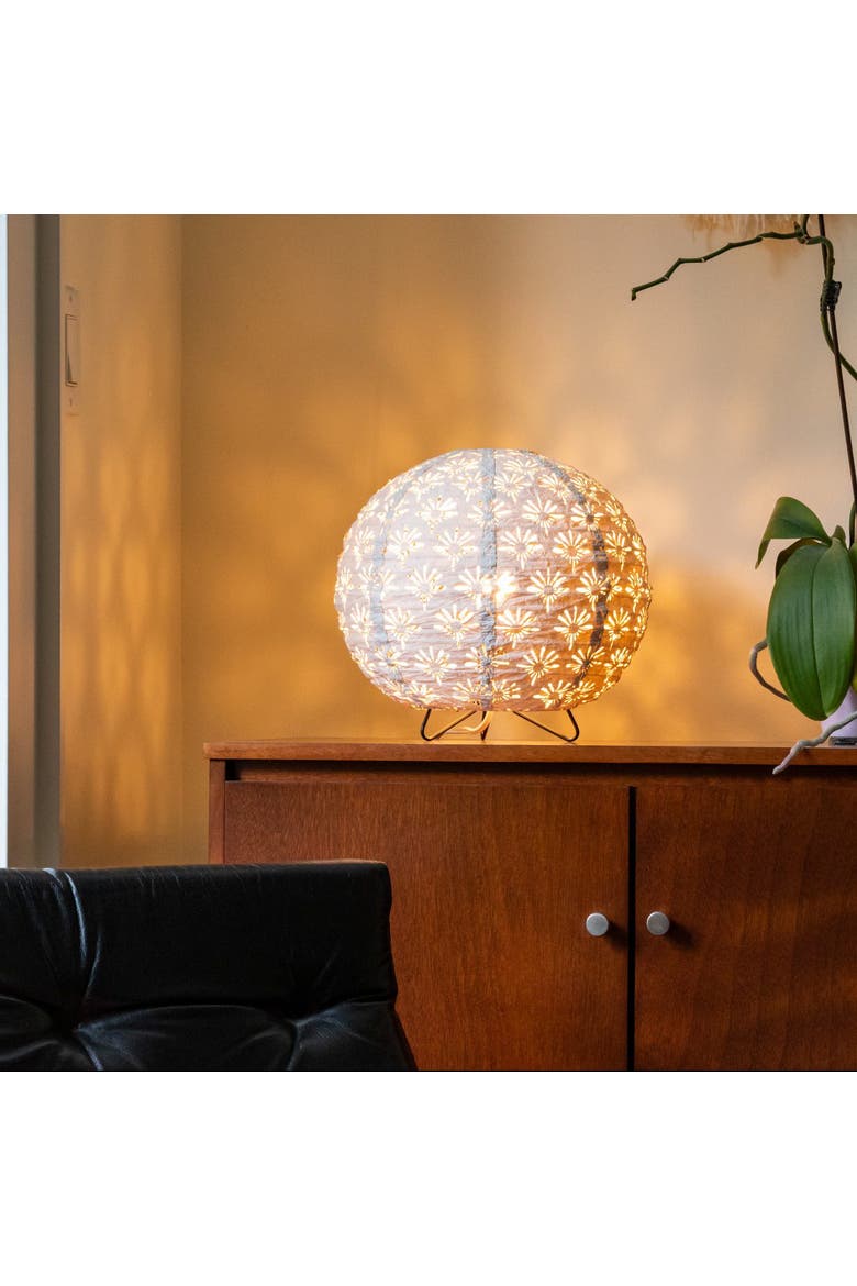 Soji Stella Solace Globe Deco Table Lamp, Alternate, color, White