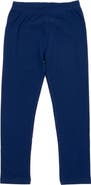 Leveret Girls Cotton Leggings, Solid Colors