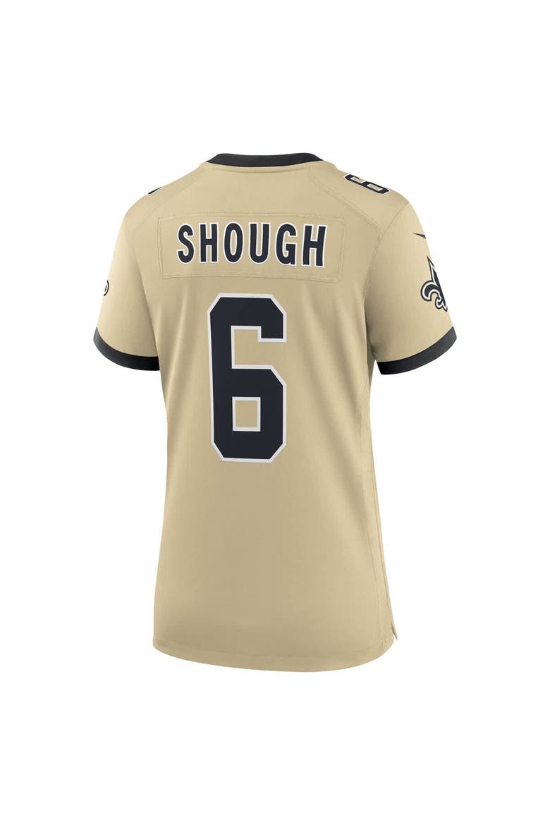 Women's Nike Tyler Shough Gold New Orleans Saints Alternate Game Player Jersey, Alternate, color, Gold
