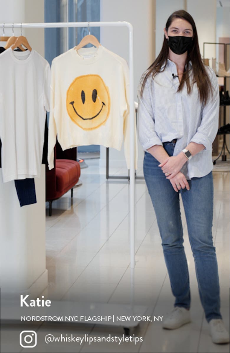 Eva Smiley Face Sweater, sales video thumbnail