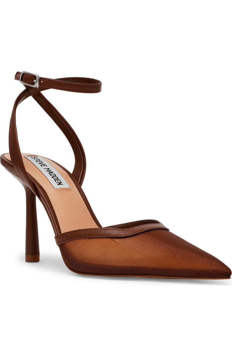 Steve Madden Alliance Pointed Toe Pump, Main, color, Brown