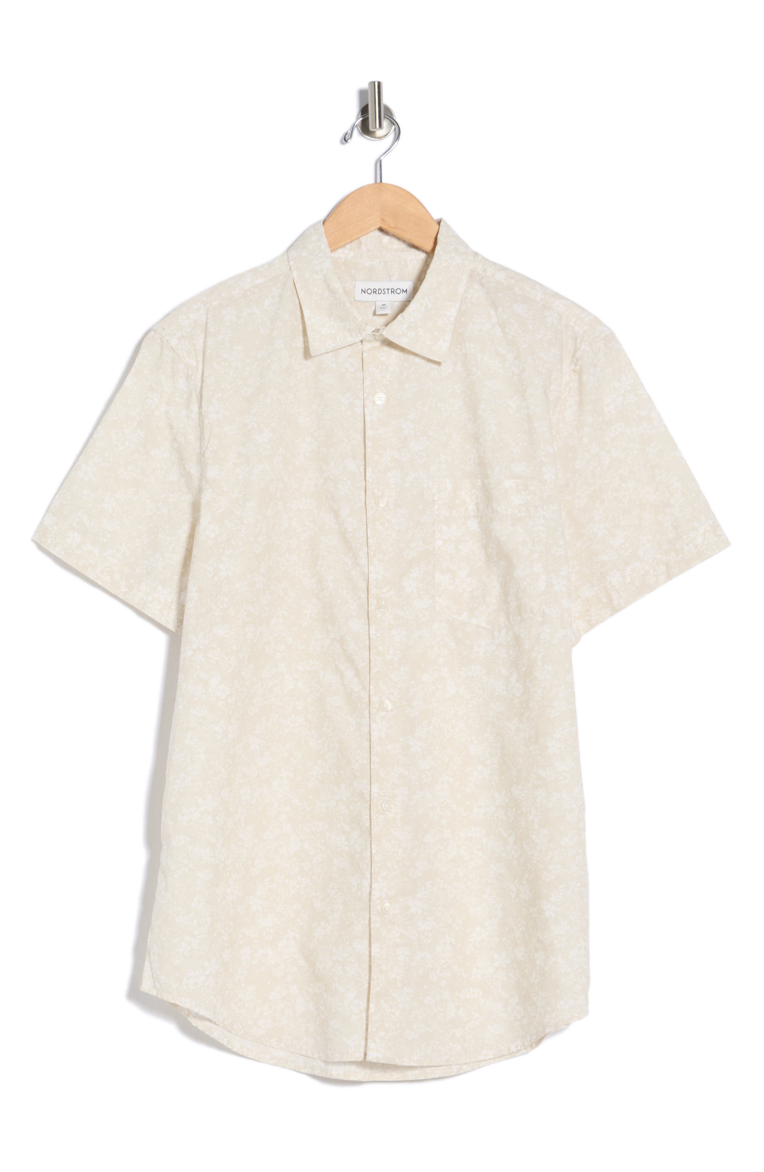 Nordstrom Short Sleeve Poplin Shirt