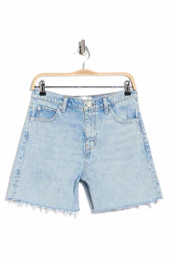 FRAME The Easy Fray Hem Denim Shorts
