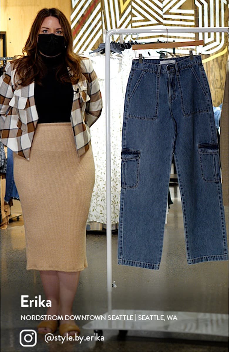 Cargo Pocket Dad Jeans, sales video thumbnail