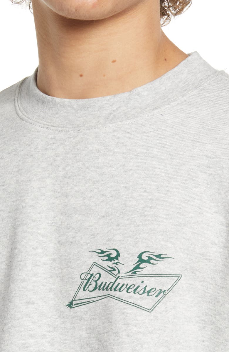 PacSun x Budweiser Drive Crewneck Sweatshirt, Alternate, color, 