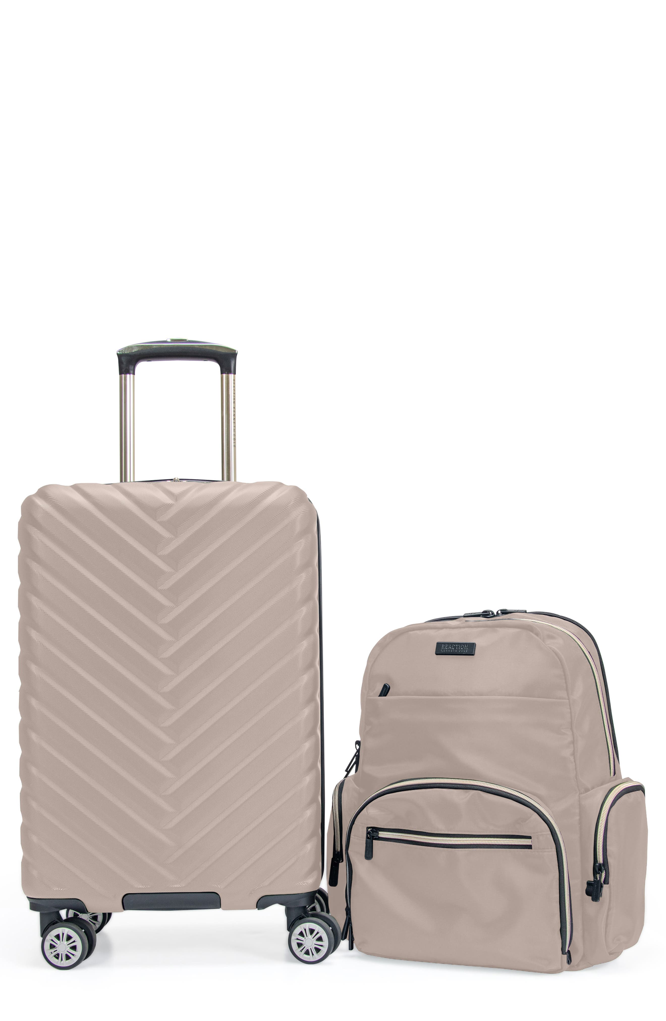 Kenneth Cole Madison Square 2-Piece Hardside Carry-On Luggage & Backpack Set