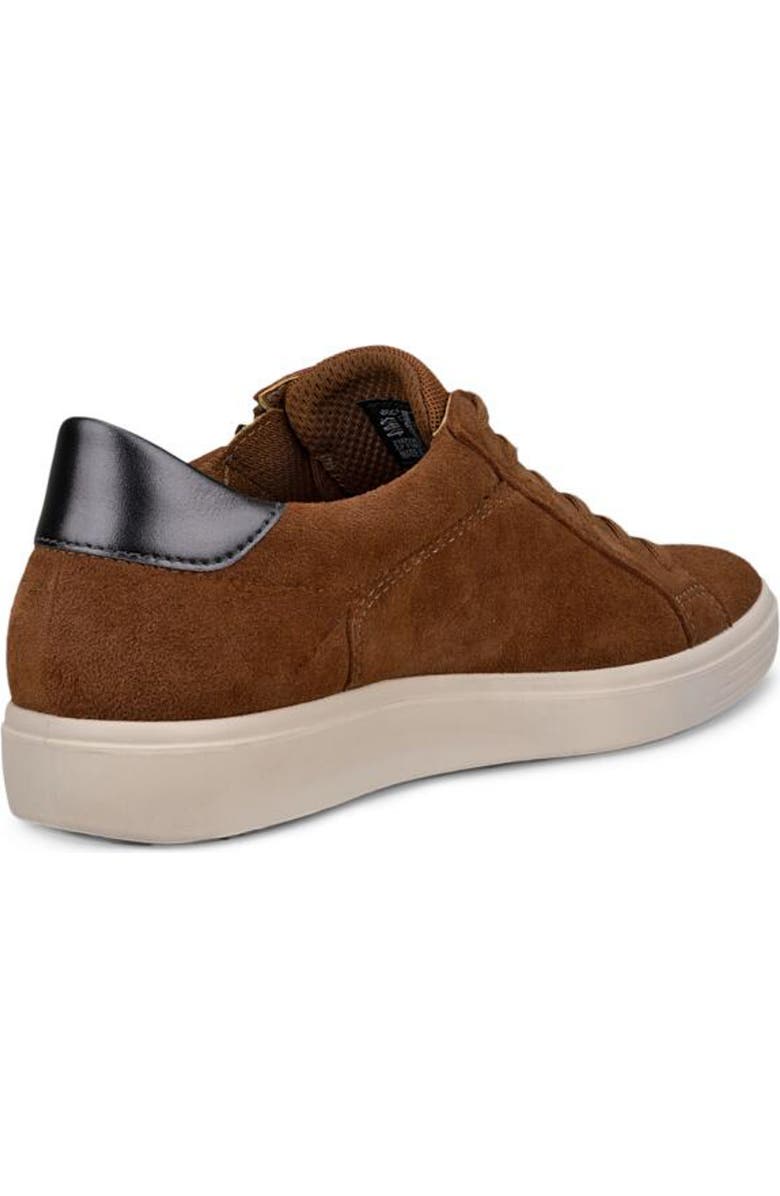 ECCO Classic Zip Sneaker, Alternate, color, Camel/ Pure Silver