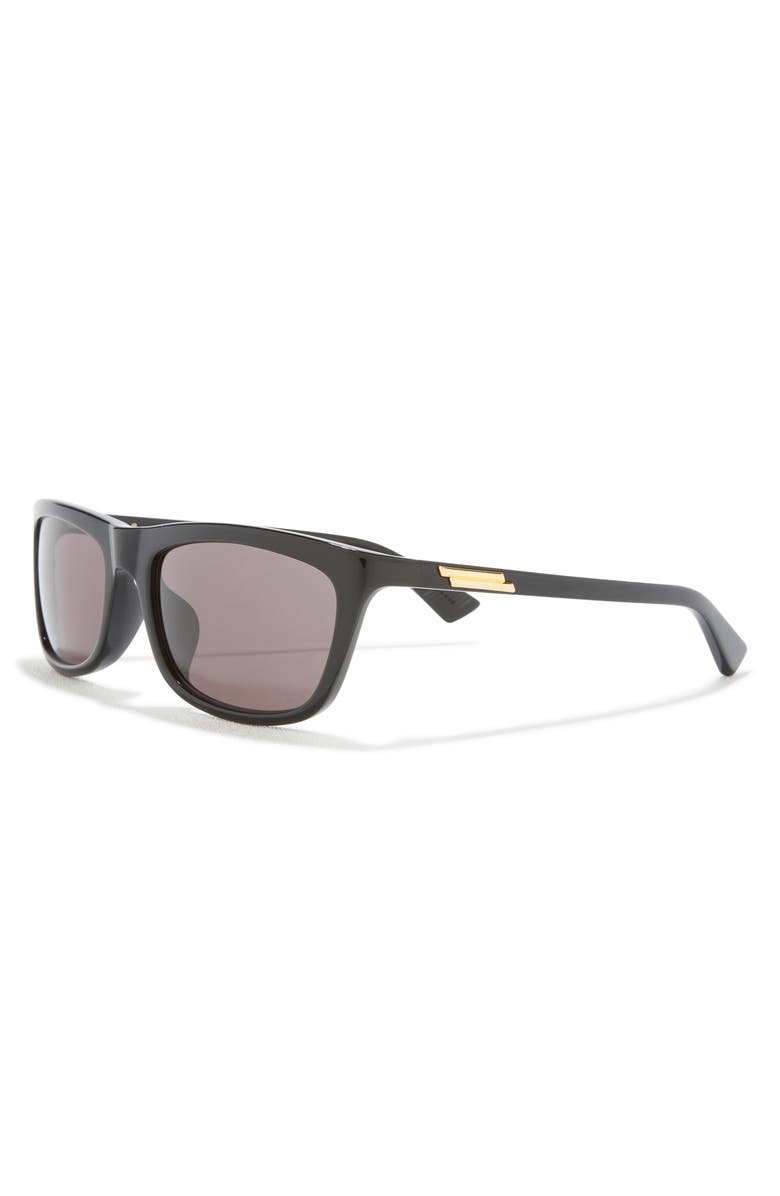 Bottega Veneta 58mm Square Sunglasses, Alternate, color,