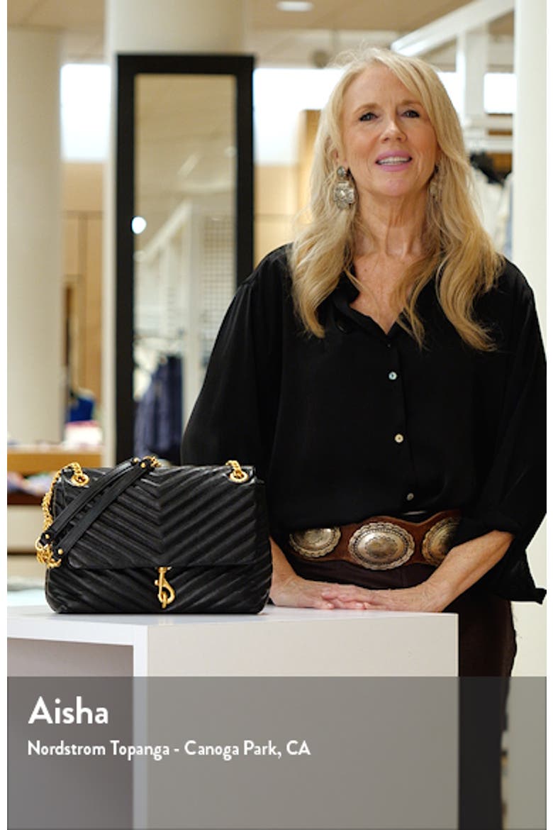 Edie Quilted Leather Shoulder Bag video