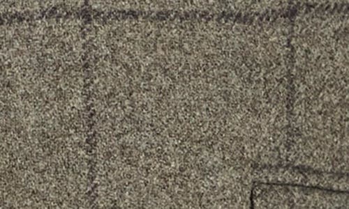 Paisley & Gray Dover Slim Fit Sage Windowpane Wool Blend Blazer In Green