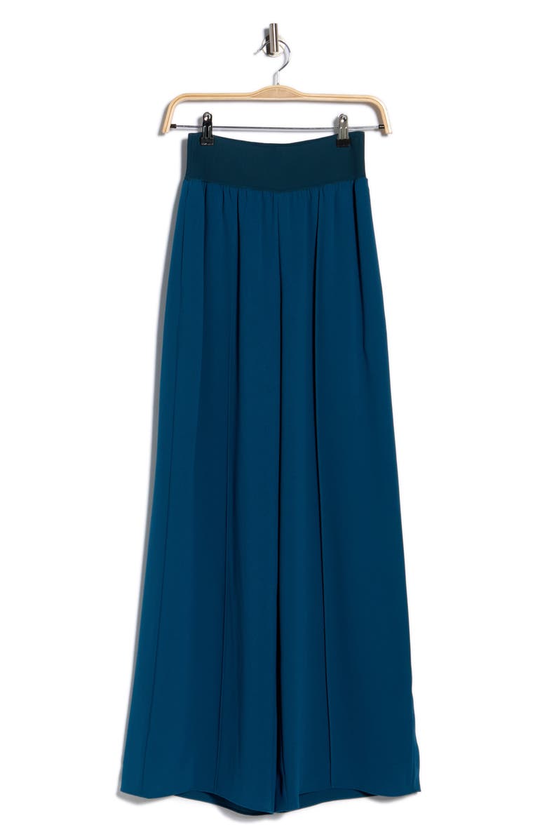 Theory Wide Leg Pants, Alternate, color, Teal Blue