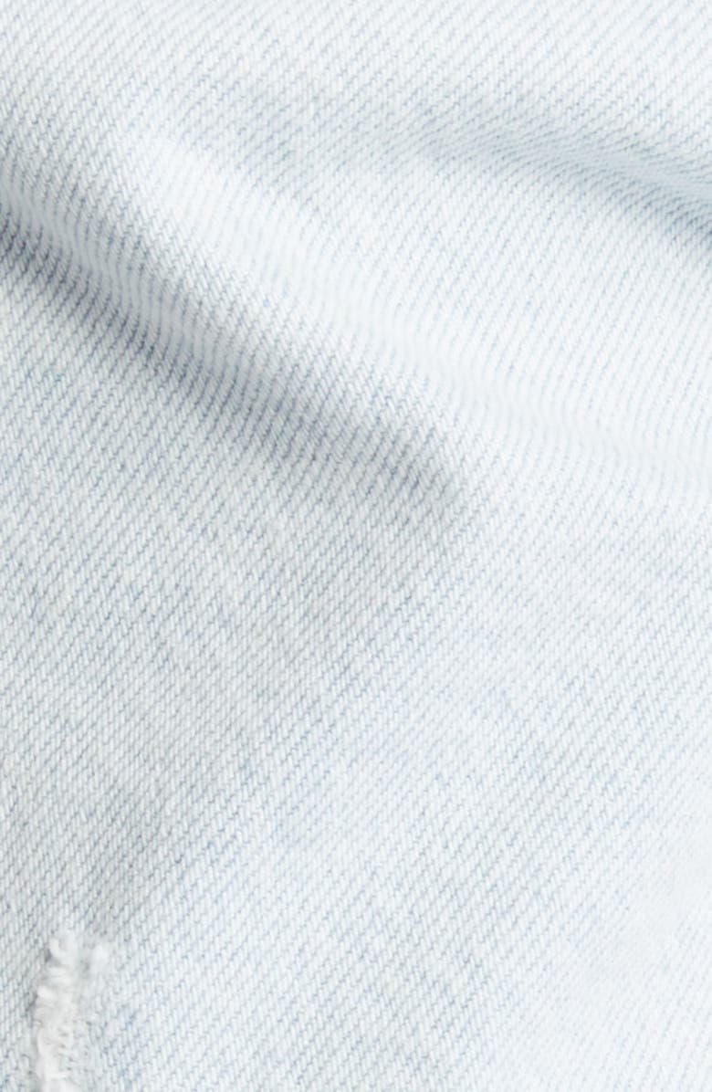 HIDDEN JEANS High Waist Rolled Cuff Denim Shorts, Alternate, color, Light Wash