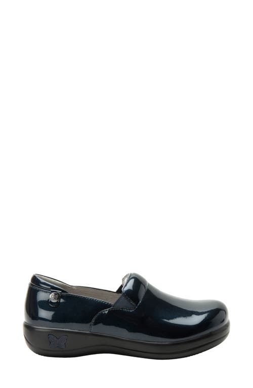 Alegria By Pg Lite Keli Embossed Clog Loafer In Blue