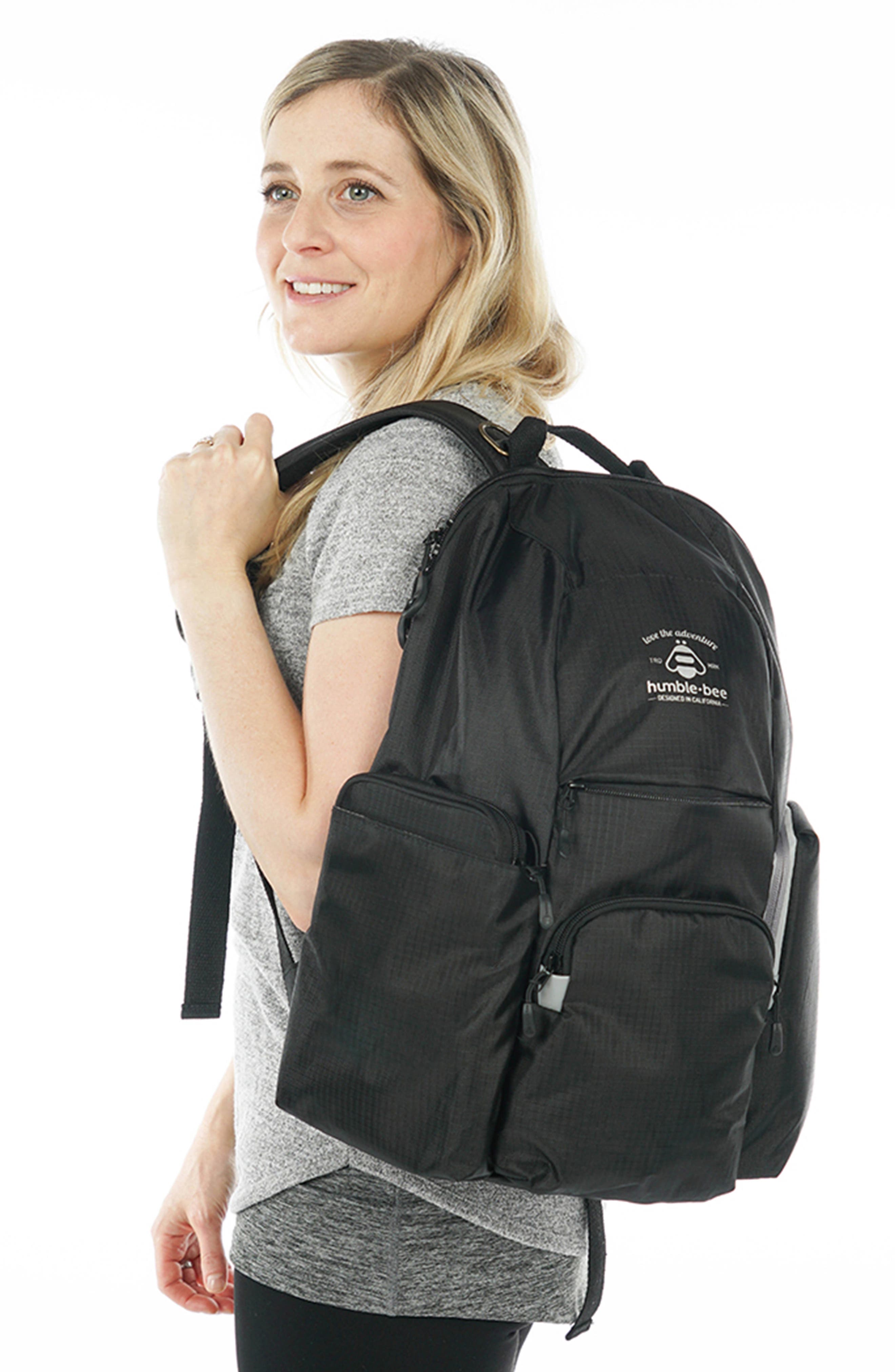 Humble-Bee Free Spirit SP Diaper Backpack, Alternate, color, 