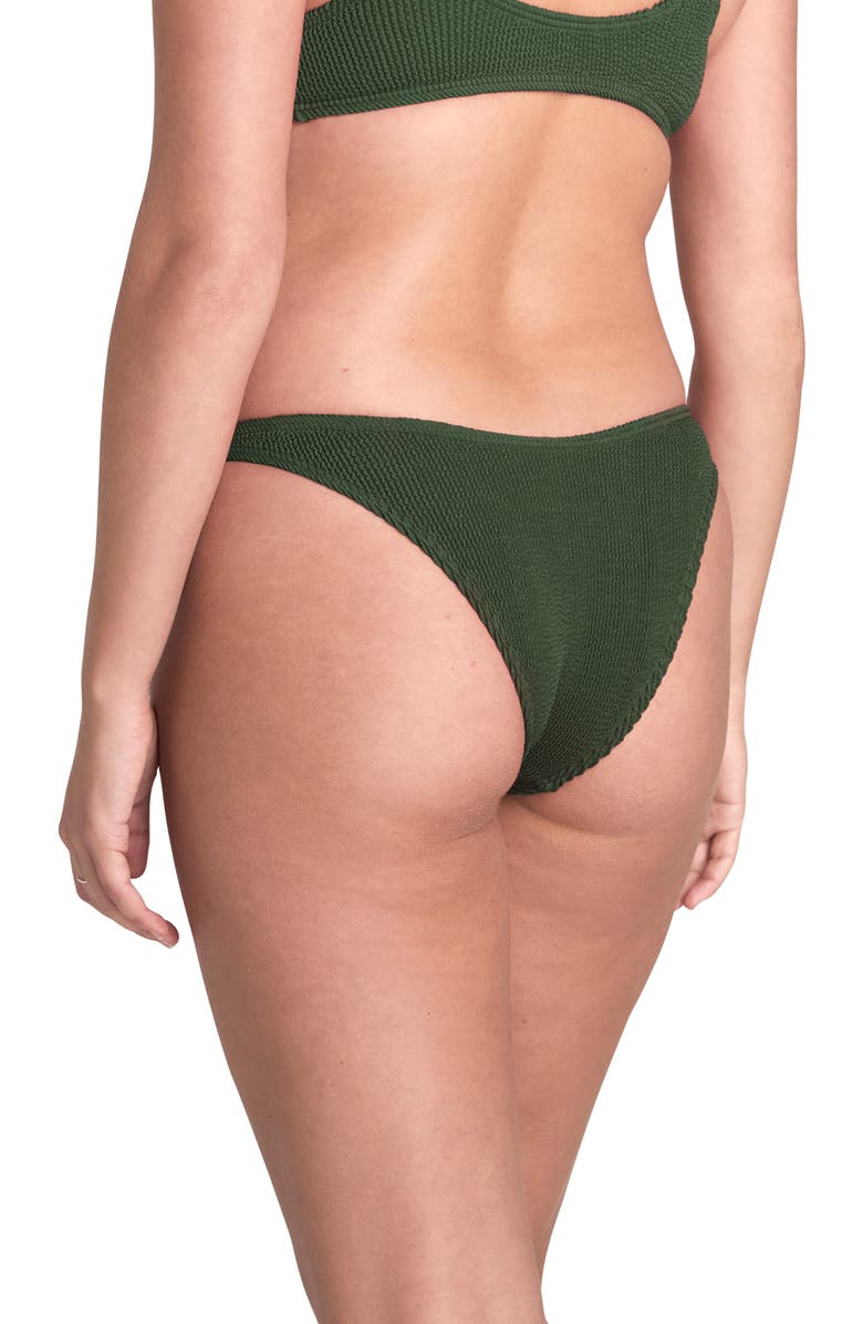 bond-eye The Scene Rib Bikini Bottoms, Alternate, color, Khaki