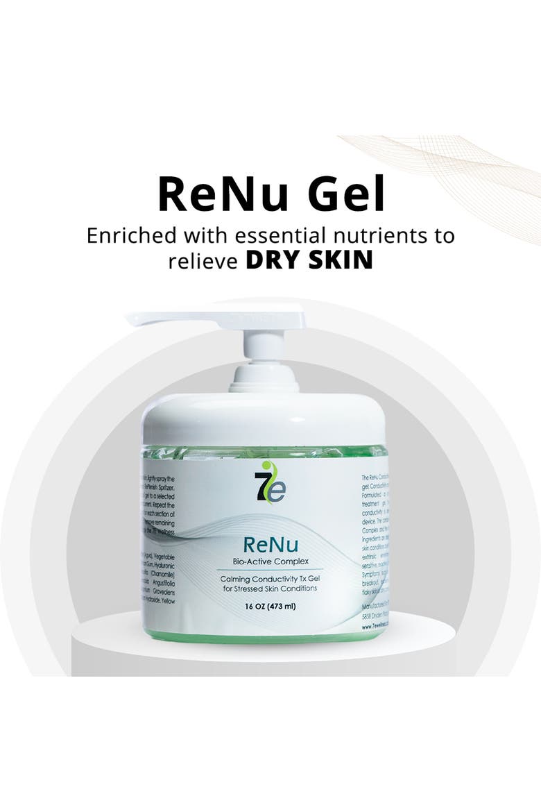 Myolift ReNu Conductive Gel with Bio-Active Complex, Alternate, color, Green 16oz