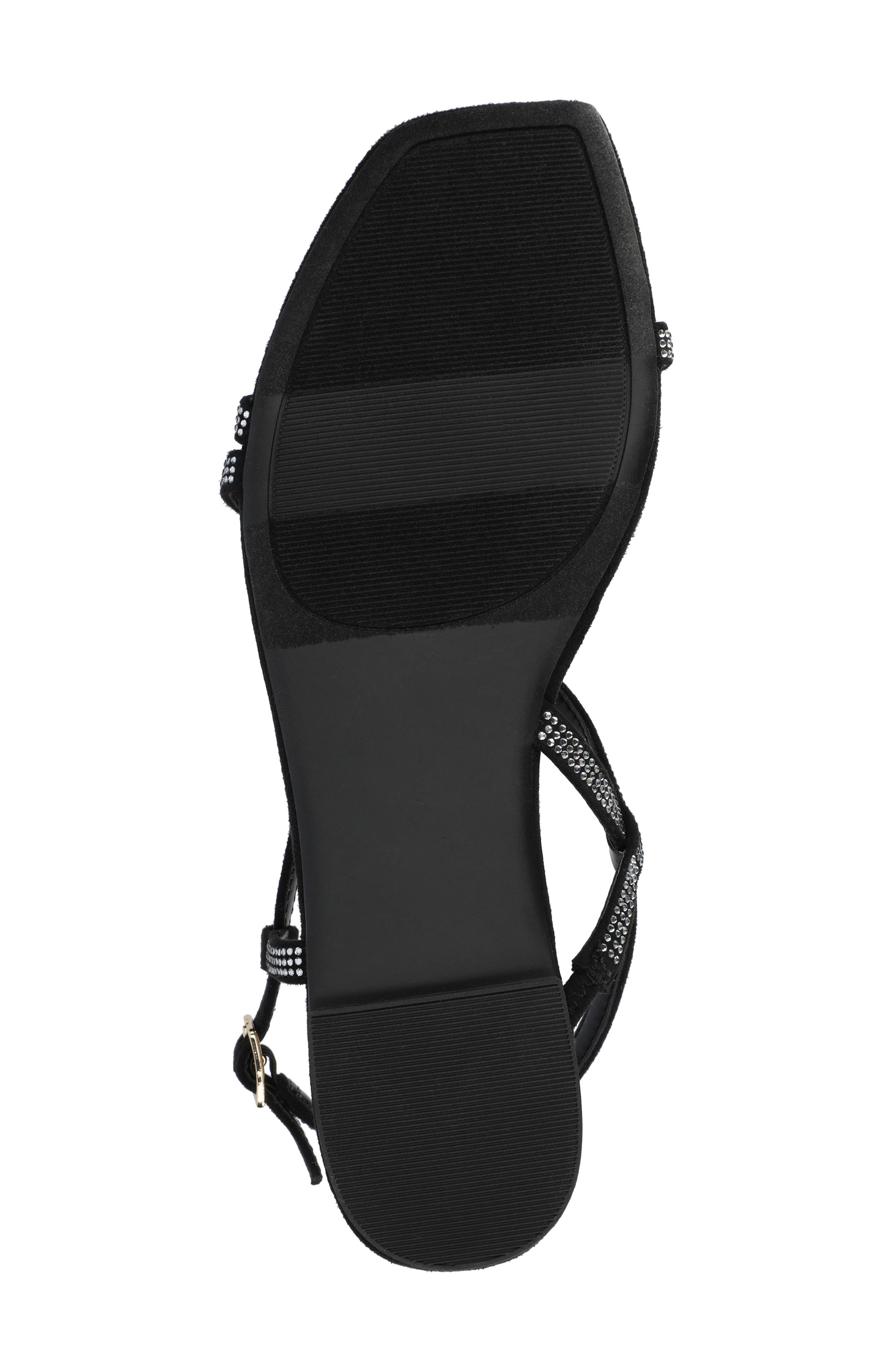 Journee Collection Francis Slingback Sandal, Alternate, color, Black