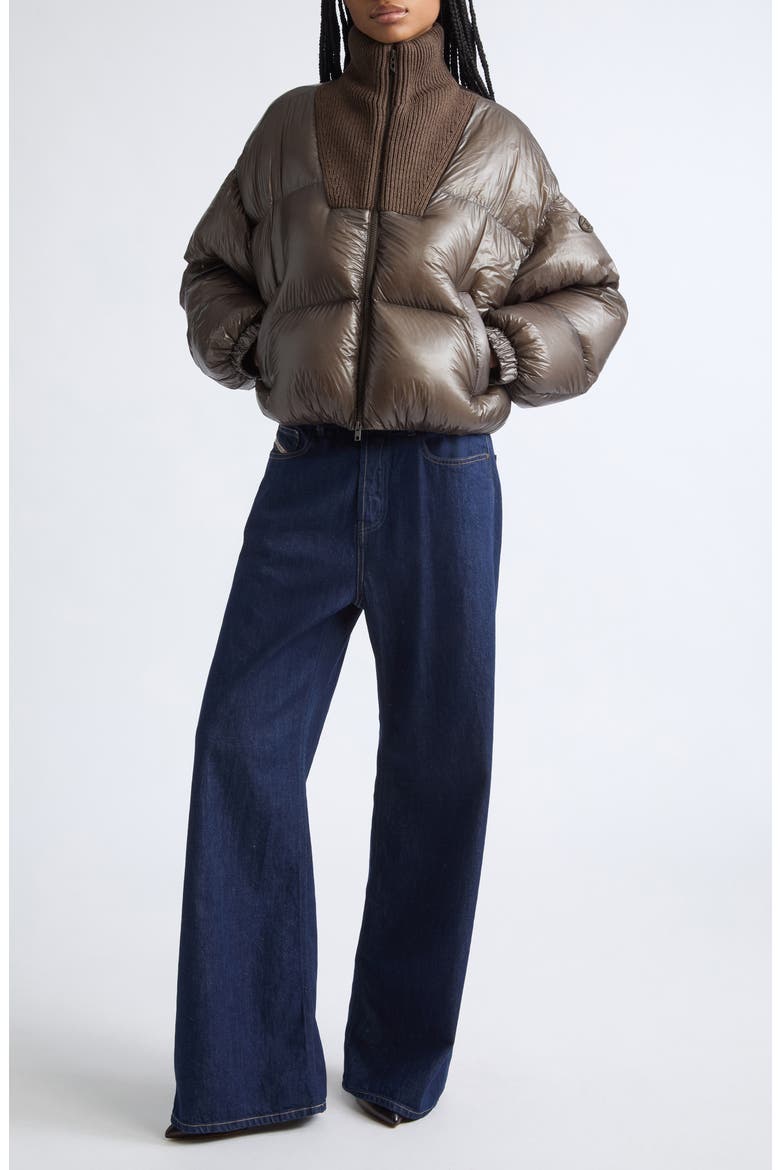 W-arrior Down Puffer Jacket, Alternate, color, PLUM/ PURPL