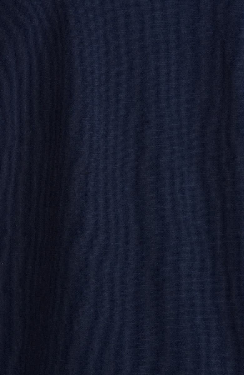 Eileen Fisher Crop Organic Cotton Sweatshirt, Alternate, color, Ink