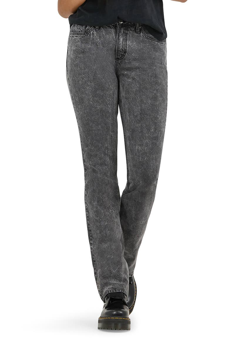 The Boot High Waist Bootcut Jeans, Main, color, DEEP NIGHT
