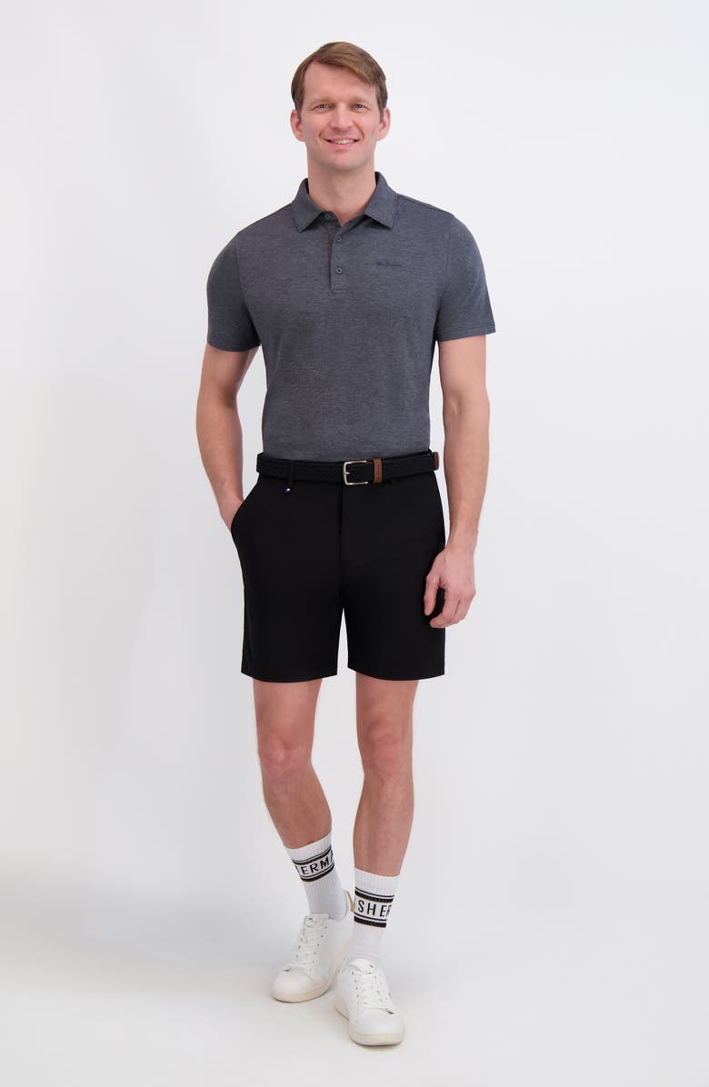 Ben Sherman Terry Tech Jersey Golf Polo, Alternate, color, Charcoal