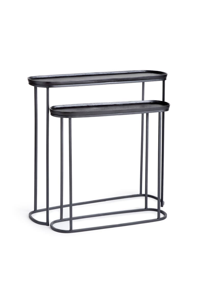 Ziva Console Tables Set of 2, Main, color, Black