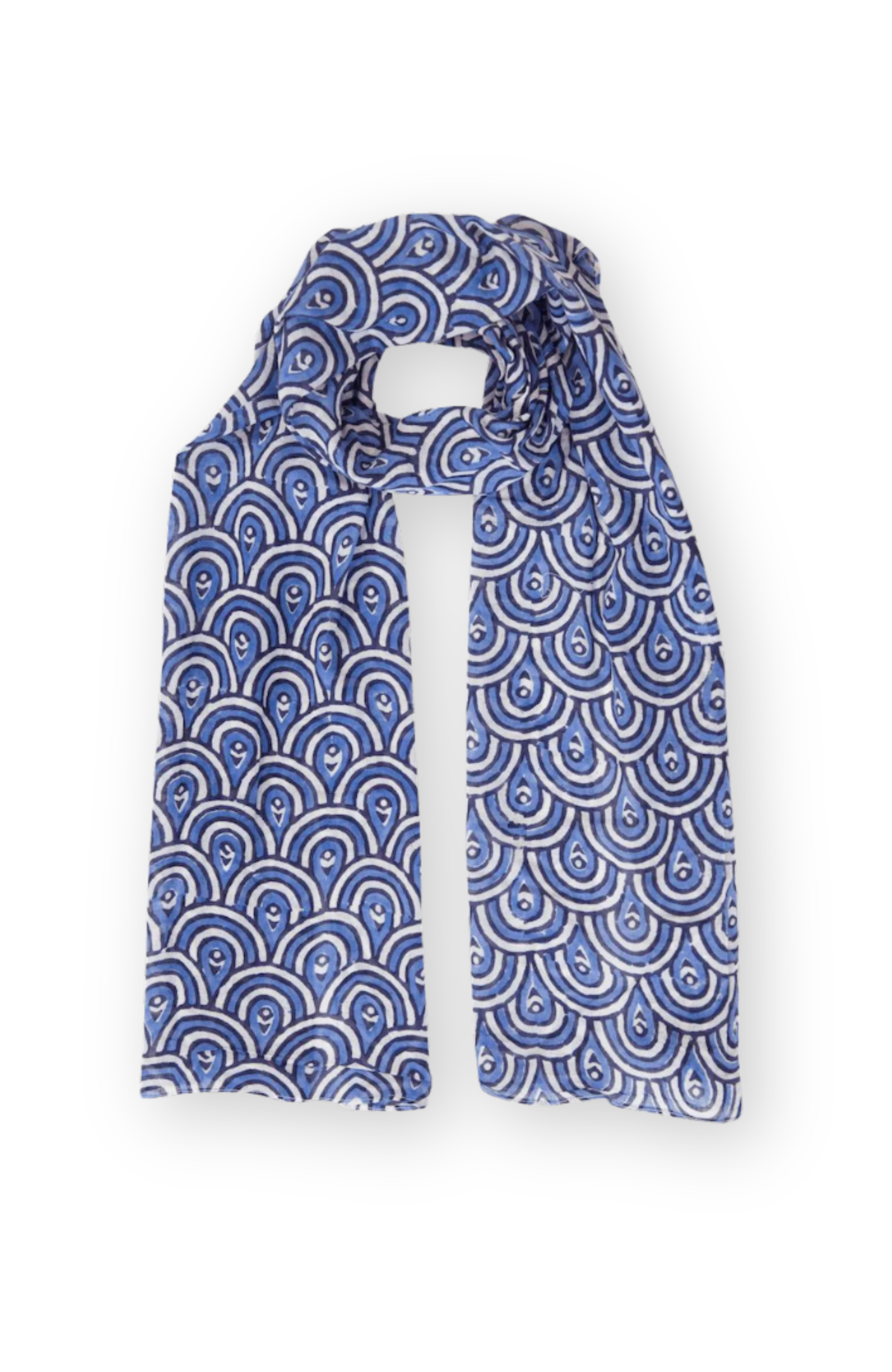 selected Peacock Blue Scarf