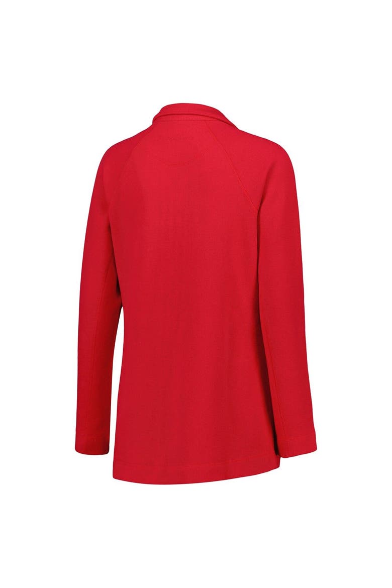 Women's Tommy Bahama Red St. Louis Cardinals Aruba Raglan Full-Zip Jacket, Alternate, color, Red