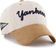 Stoney Clover Lane X '47 Men's '47 x Stoney Clover Lane Natural/Tan New York Yankees Script Charm Clean Up Adjustable Hat