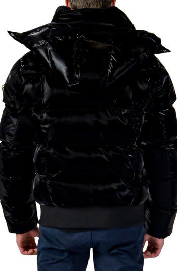 Woodpecker Woody Water Resistant Hooded Puffer Bomber Jacket