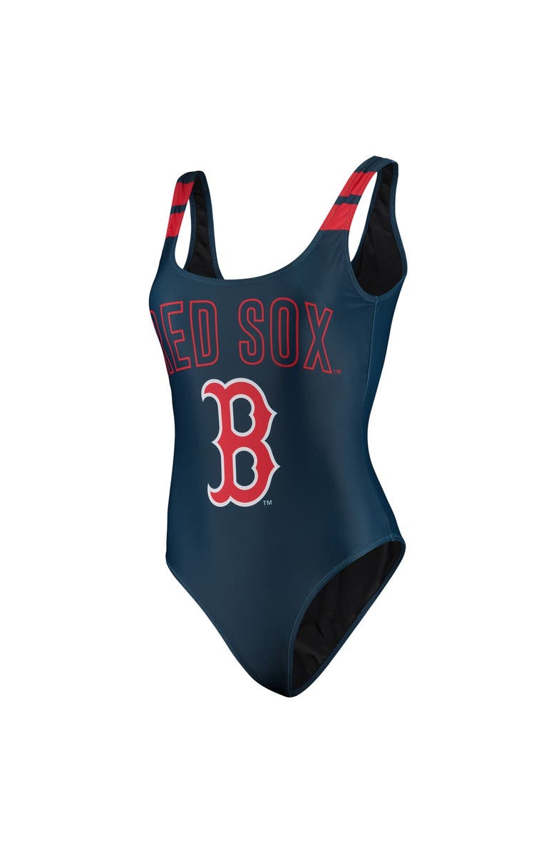 FOCO Women's FOCO Navy Boston Red Sox One-Piece Bathing Suit, Alternate, color, Navy