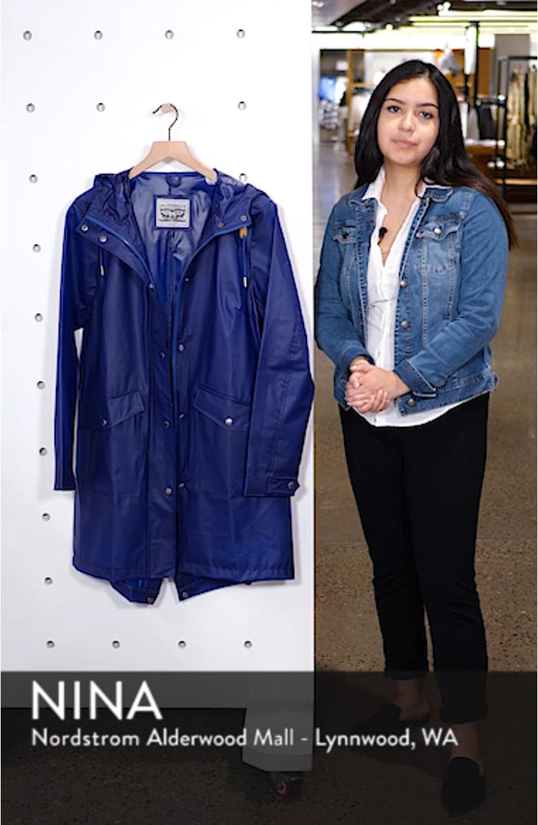 <sup>®</sup> Water Repellent Lightweight Hooded Parka, sales video thumbnail