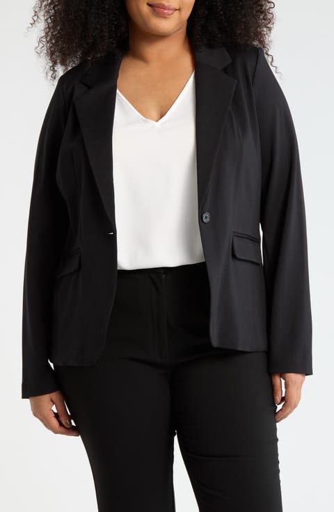 Essential Ponte Blazer (Plus)