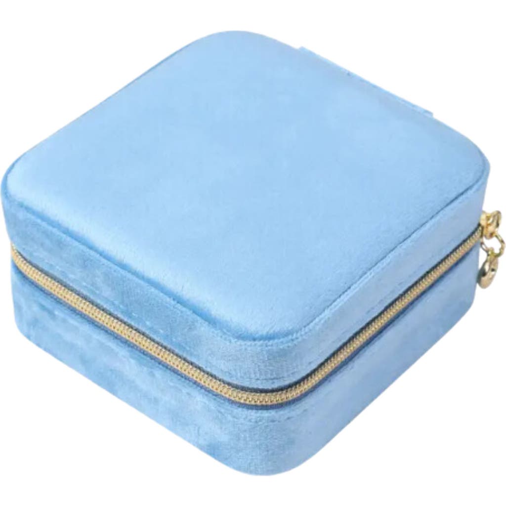 Emma Rae Velvet Square Jewelry Case