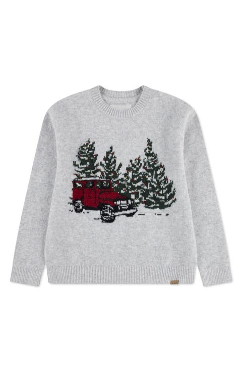 Kids' Intarsia Sweater (Little Kid & Big Kid)