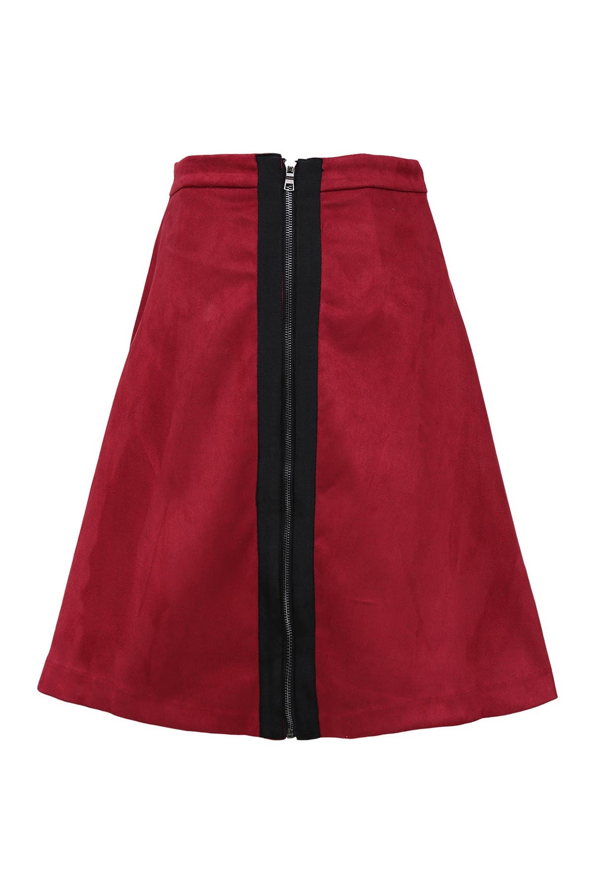 FRNCH Exposed Zip Skirt (Women) | Nordstromrack