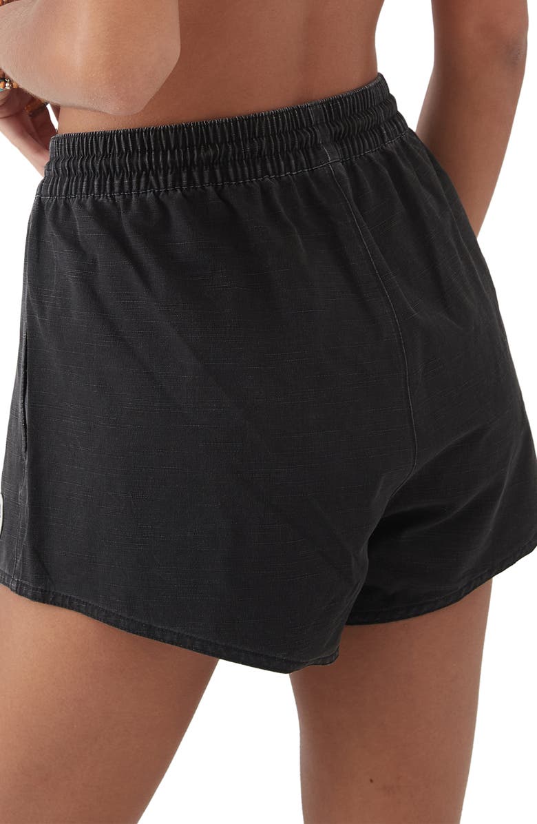 O'Neill Boneyard Cover-Up Shorts, Alternate, color, Black