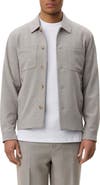 Les Deux Mini Check Hybrid Shirt Jacket