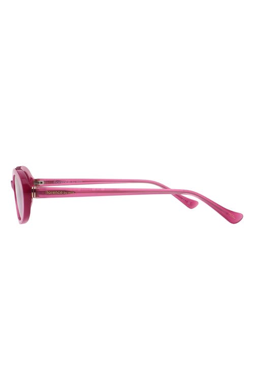 Florence By Mills 52mm Oval Sunglasses In Pink