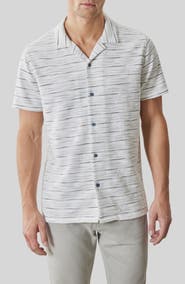 Robert Barakett Sage Short Sleeve Button-Up Shirt