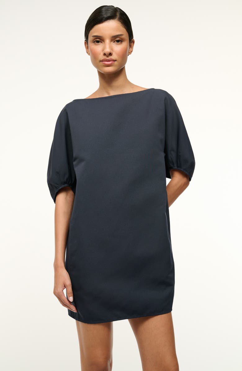 STAUD Didi Puff Sleeve Minidress, Alternate, color, 