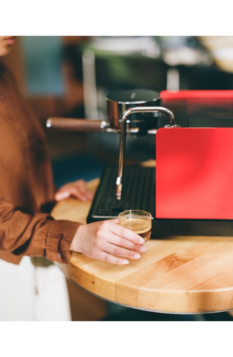Fellow Espresso Series 1 Espresso Machine, Alternate, color, Cherry Red/Walnut
