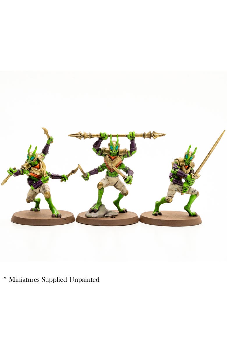 Renegade Game Studios Heroscape - 6 Unpainted Assembled Hero Miniatures, Alternate, color, Multicolored