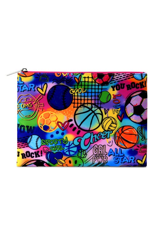 Iscream Kids' X Corey Paige Sports Cosmetic Bag Trio In Multi